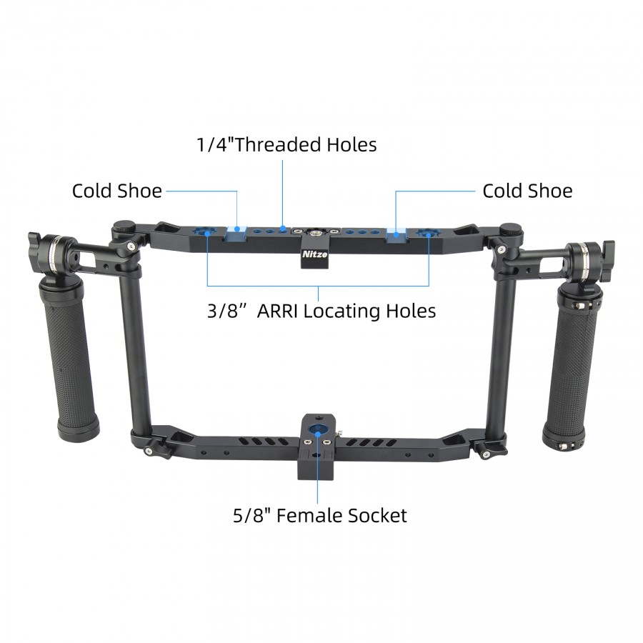 Nitze Director's Monitor Cage for Feelworld LUT11S - JSQ-005